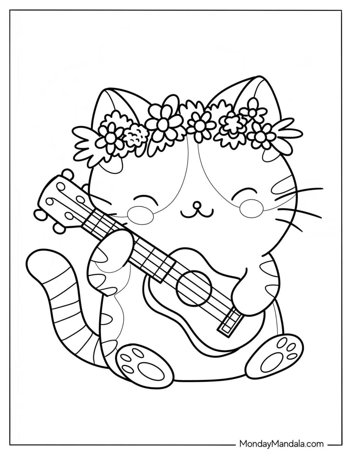 100 Kawaii Coloring Pages Free PDF Printables 