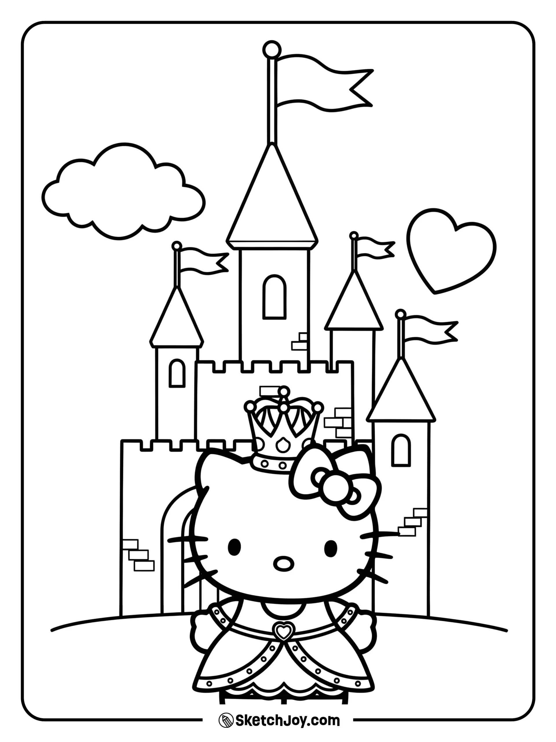 119 Hello Kitty Coloring Pages Free Printable PDFs 