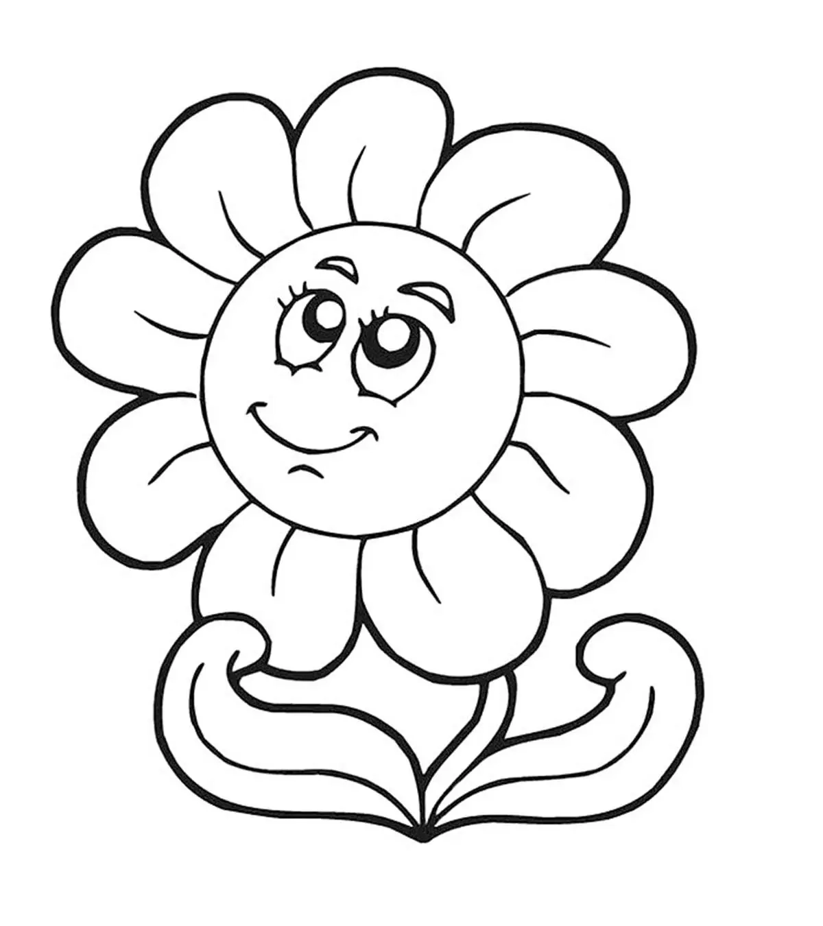 15 Beautiful Sunflower Coloring Pages For Your Little One
