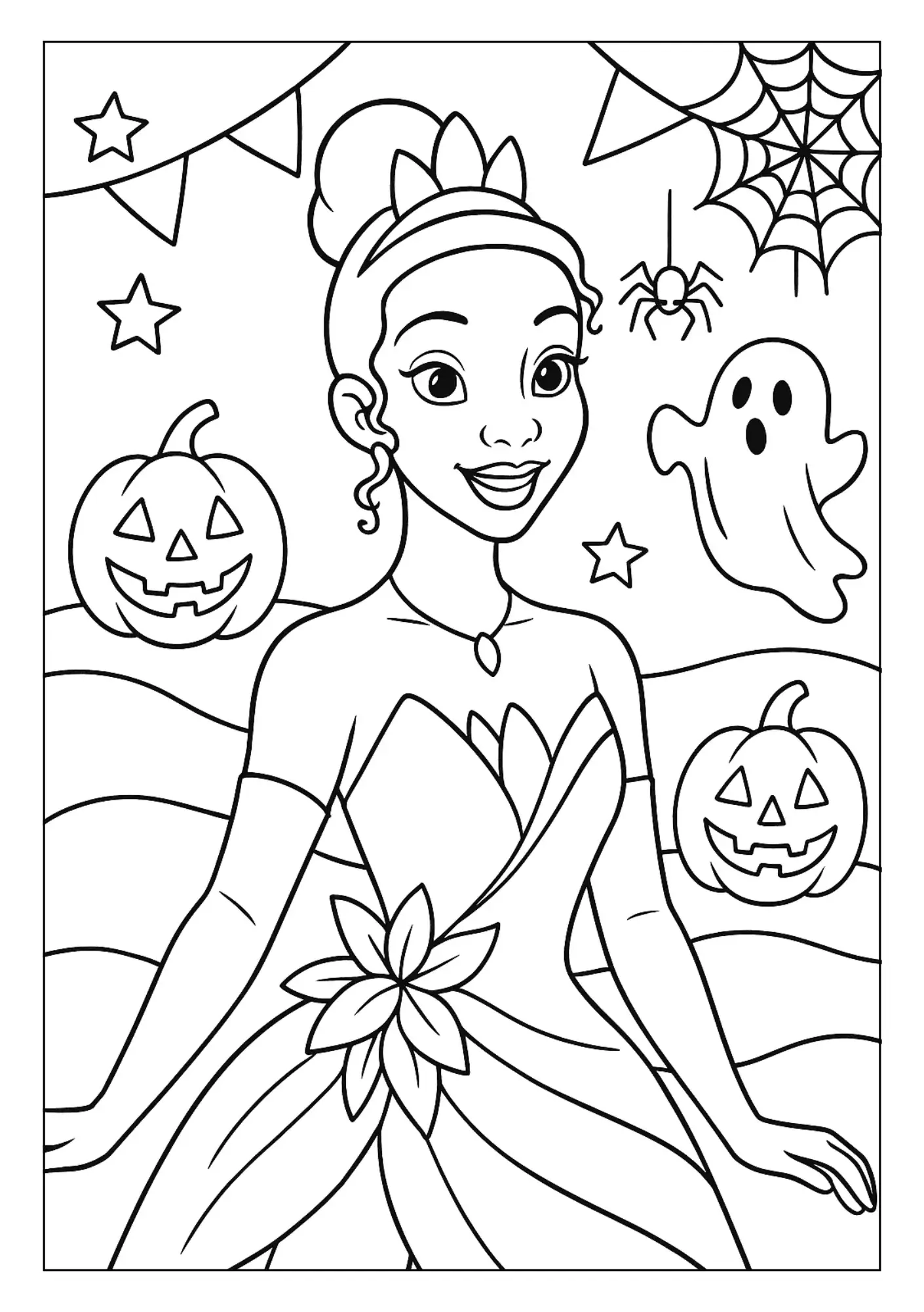 15 Disney Halloween Coloring Pages For Kids And Adults