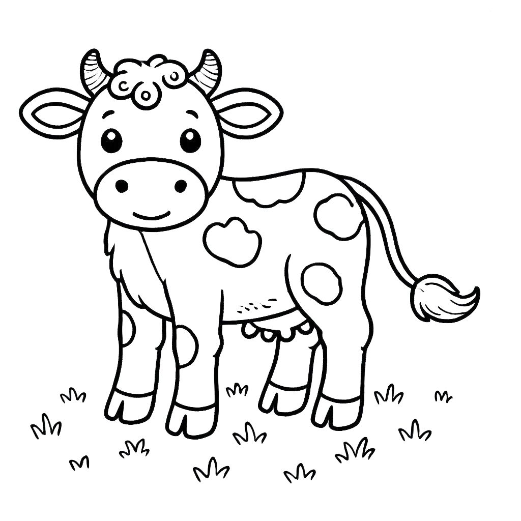 farm animals coloring page