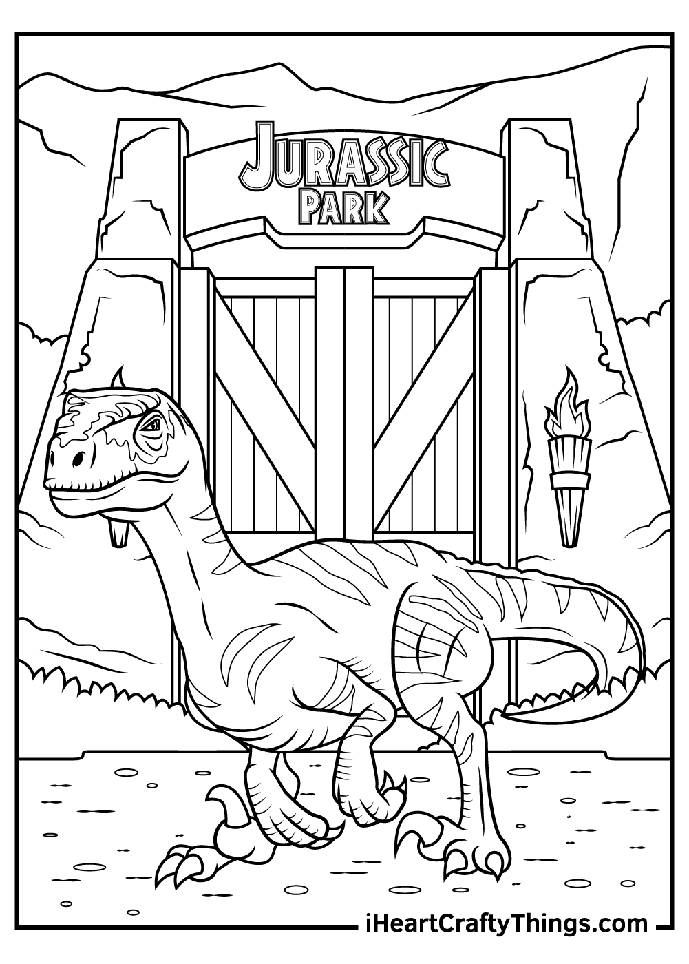 15 Jurassic Park Coloring Pages 100 Free Printables 15 Jurassic Park Coloring Pages 100 Free Printables