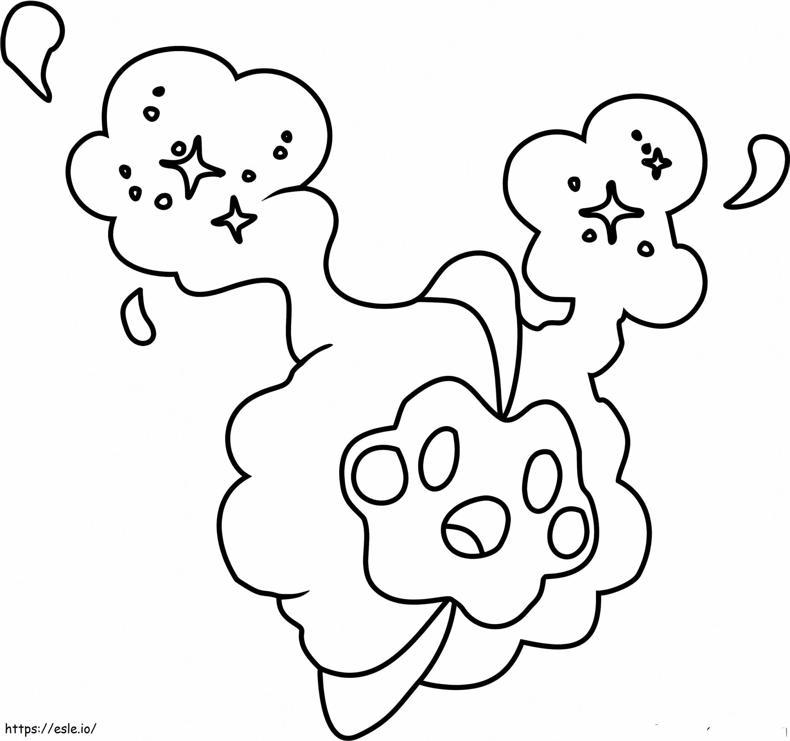 1527742083 Cosmog Pokemon Sun And Moon Copy Coloring Page