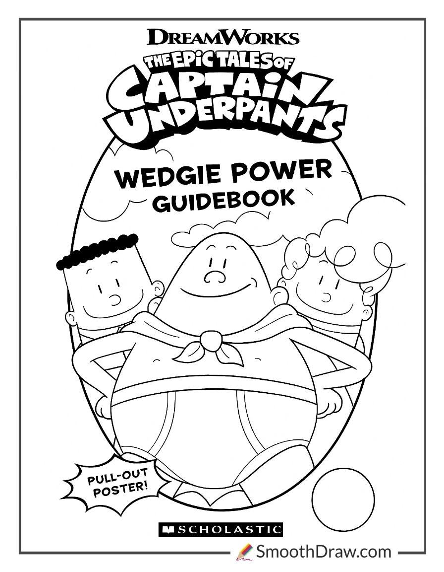 18 Captain Underpants Coloring Pages