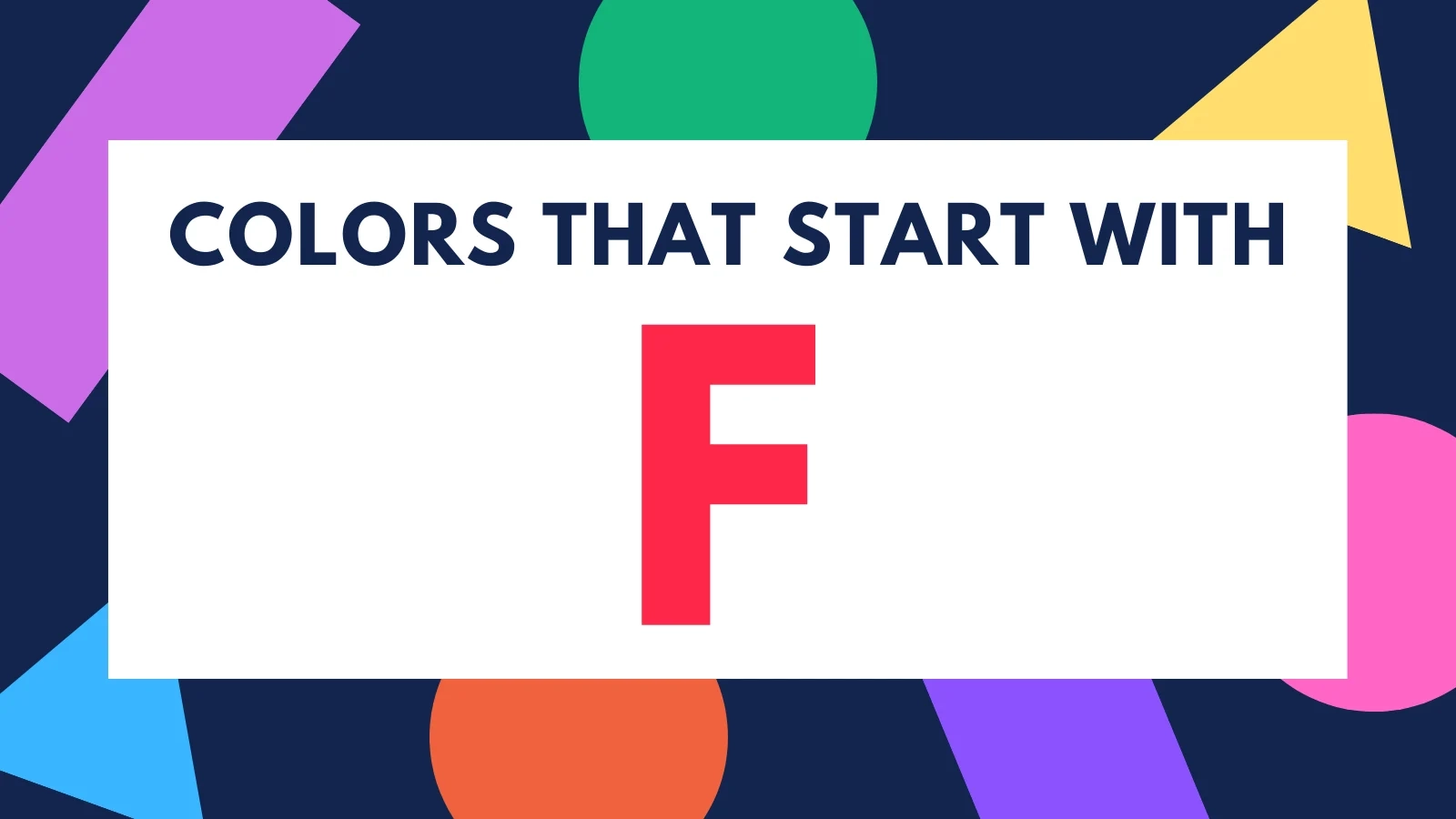 185 Colors That Start With F Names Hex RGB CMYK Color Meanings