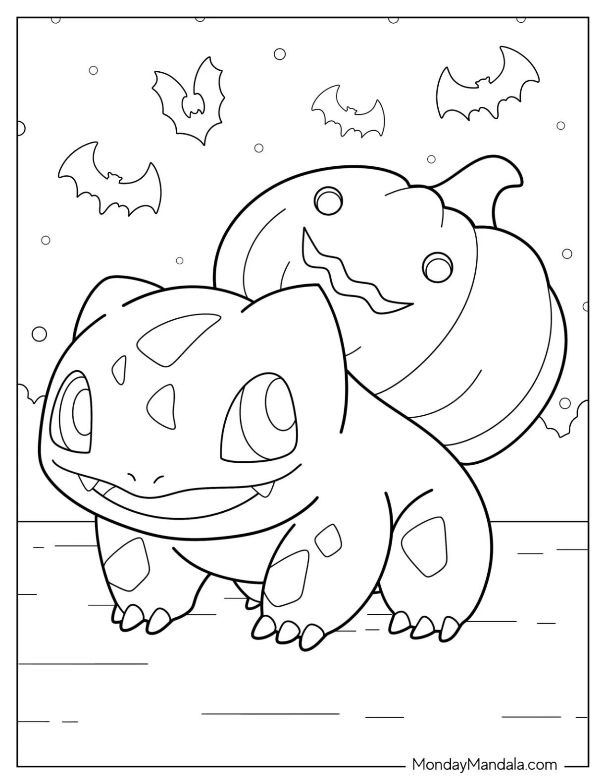 20 Bulbasaur Coloring Pages Free PDF Printables 