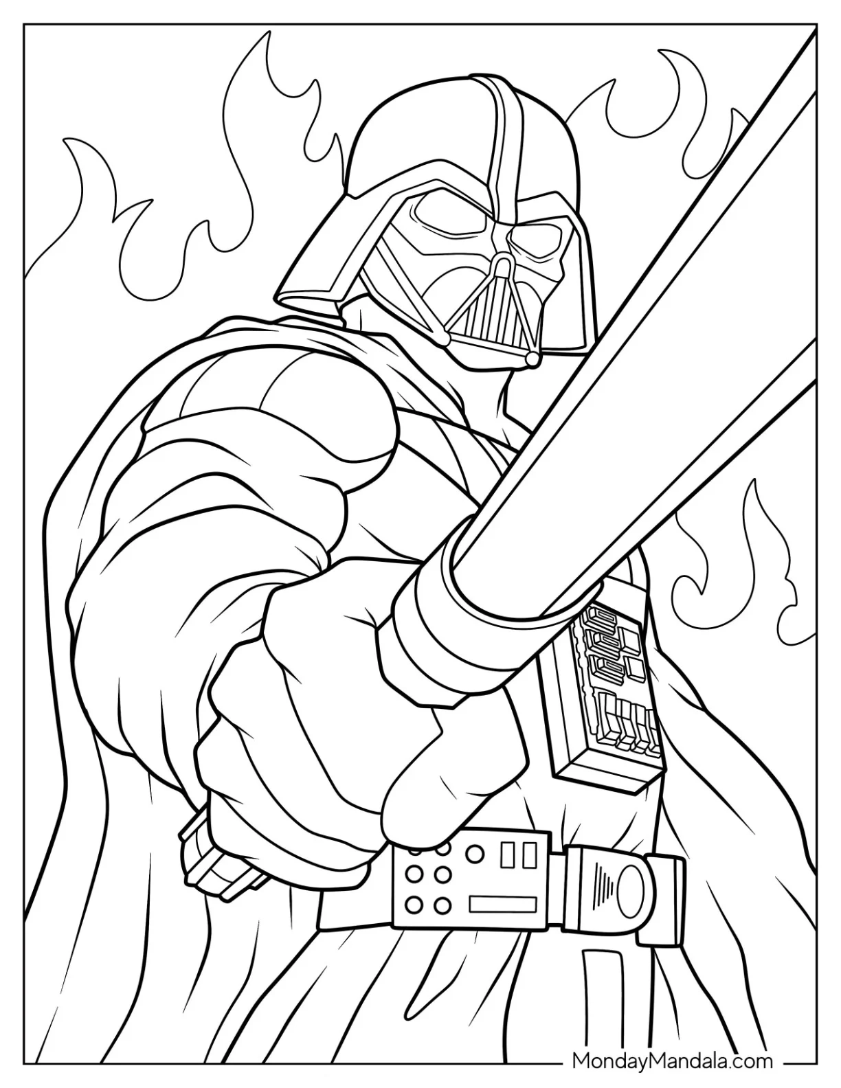 20 Darth Vader Coloring Pages Free PDF Printables 20 Darth Vader Coloring Pages Free PDF Printables