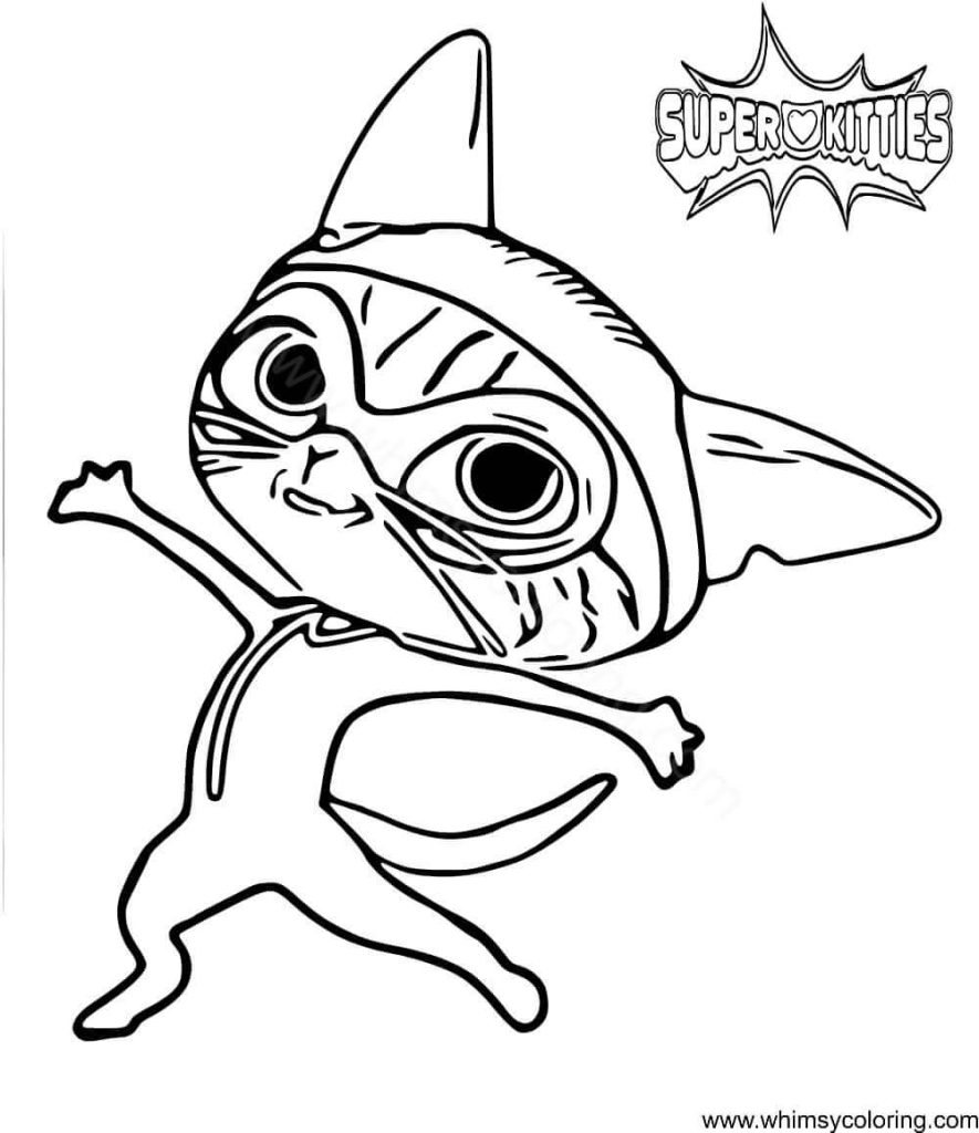 20 Free Printable SuperKitties Coloring Pages Whimsy Coloring 20 Free Printable SuperKitties Coloring Pages Whimsy Coloring