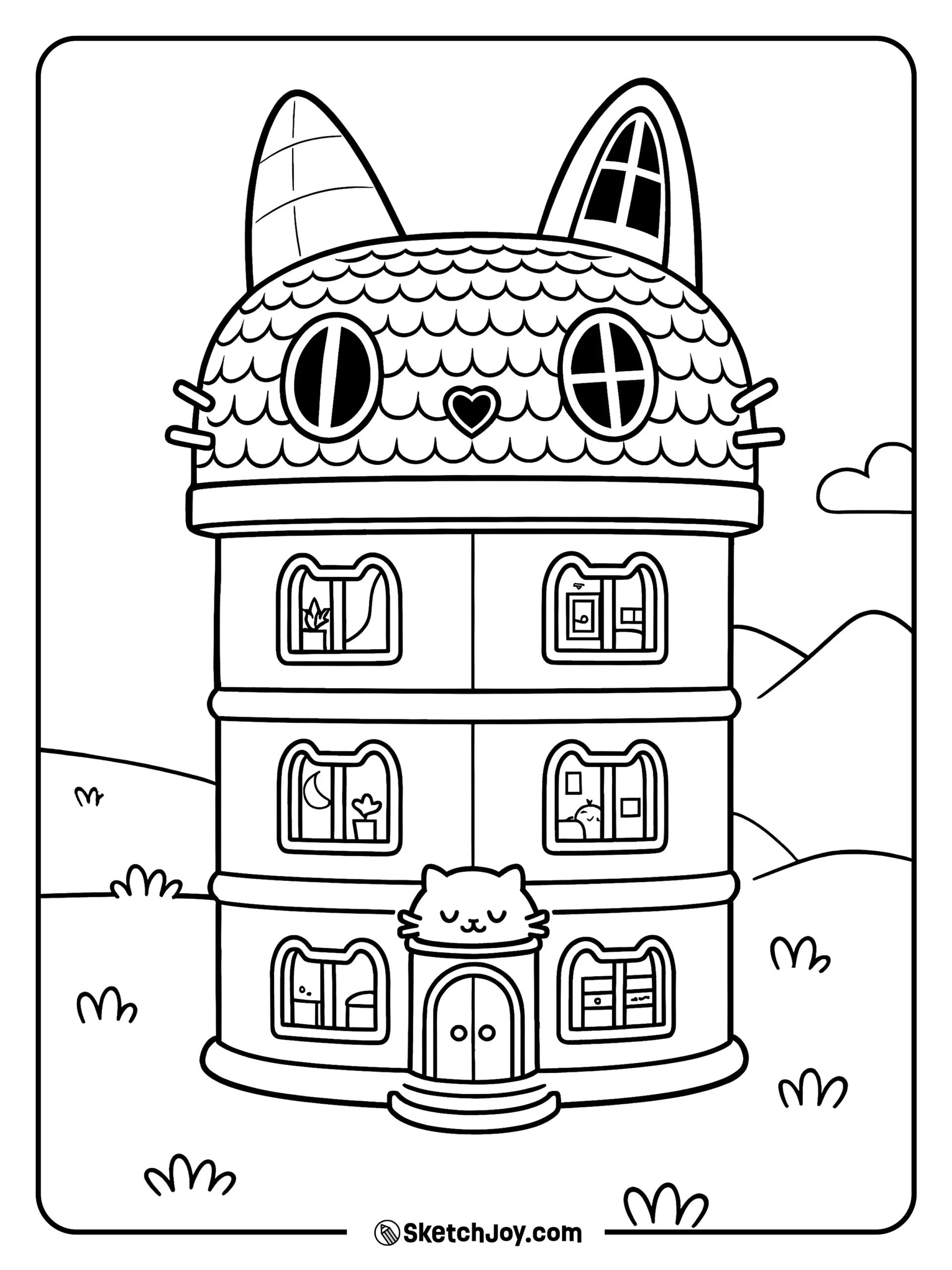 20 Gabby s Dollhouse Coloring Pages Free Printable PDFs 