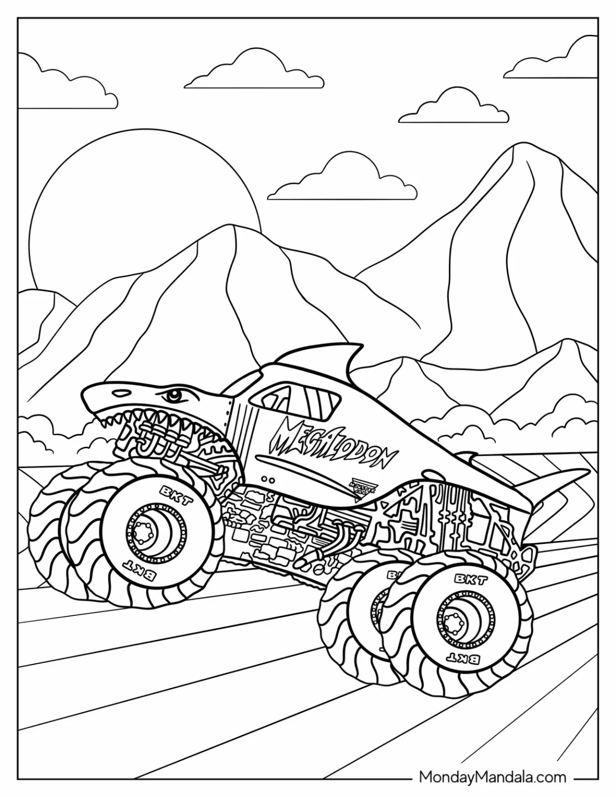 20 Monster Jam Coloring Pages Free PDF Printables 20 Monster Jam Coloring Pages Free PDF Printables