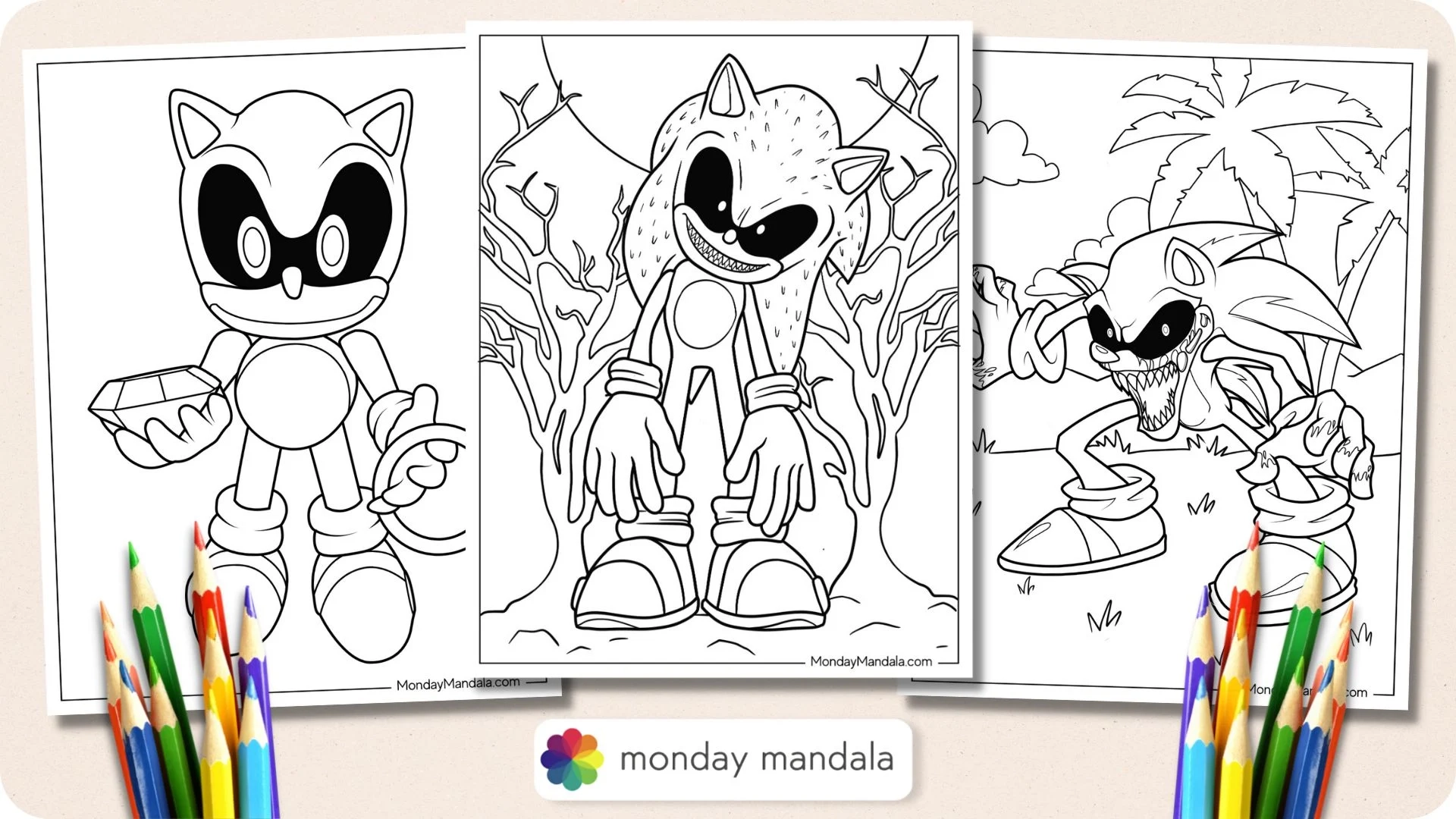 20 Sonic Exe Coloring Pages Free PDF Printables 20 Sonic Exe Coloring Pages Free PDF Printables