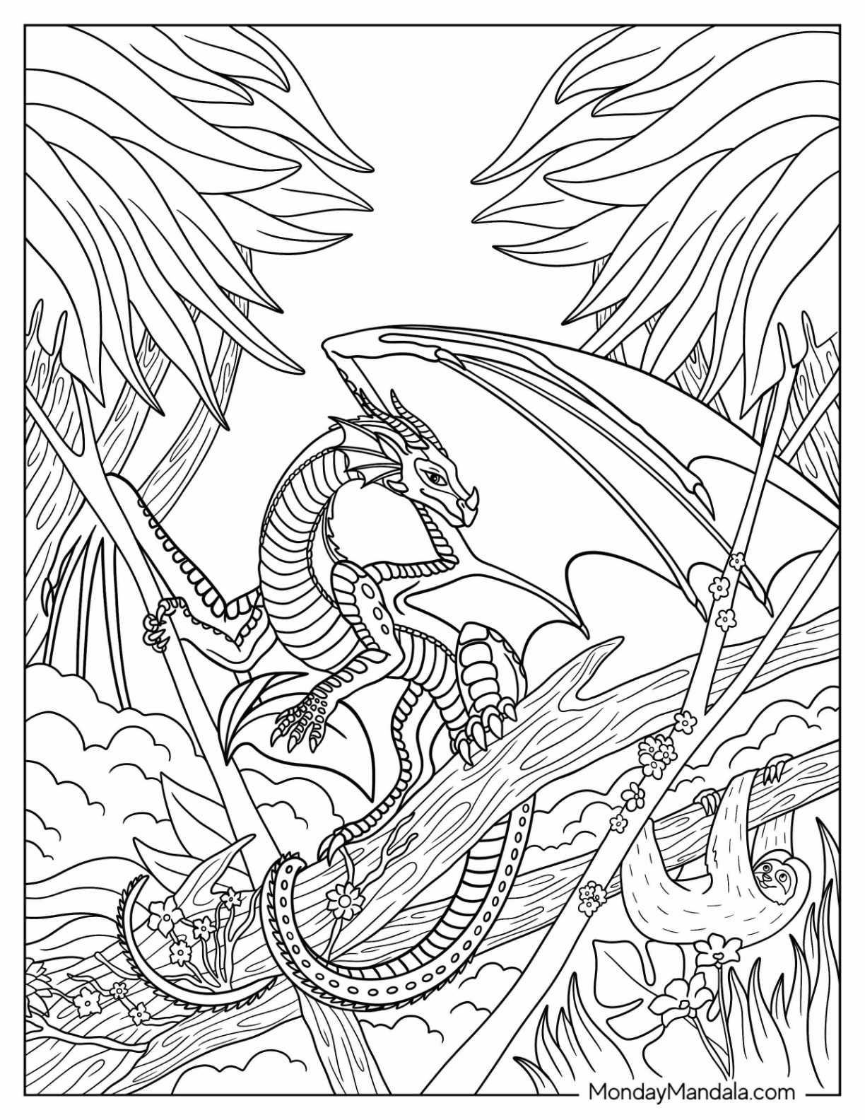 20 Wings Of Fire Coloring Pages Free PDF Printables 