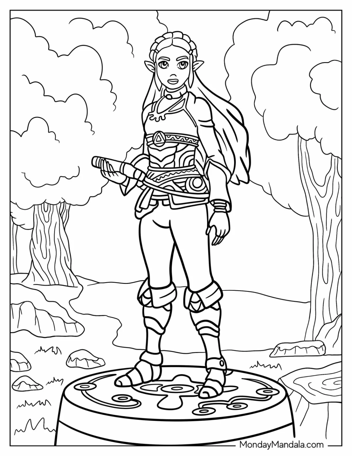 20 Zelda Coloring Pages Free PDF Printables 20 Zelda Coloring Pages Free PDF Printables