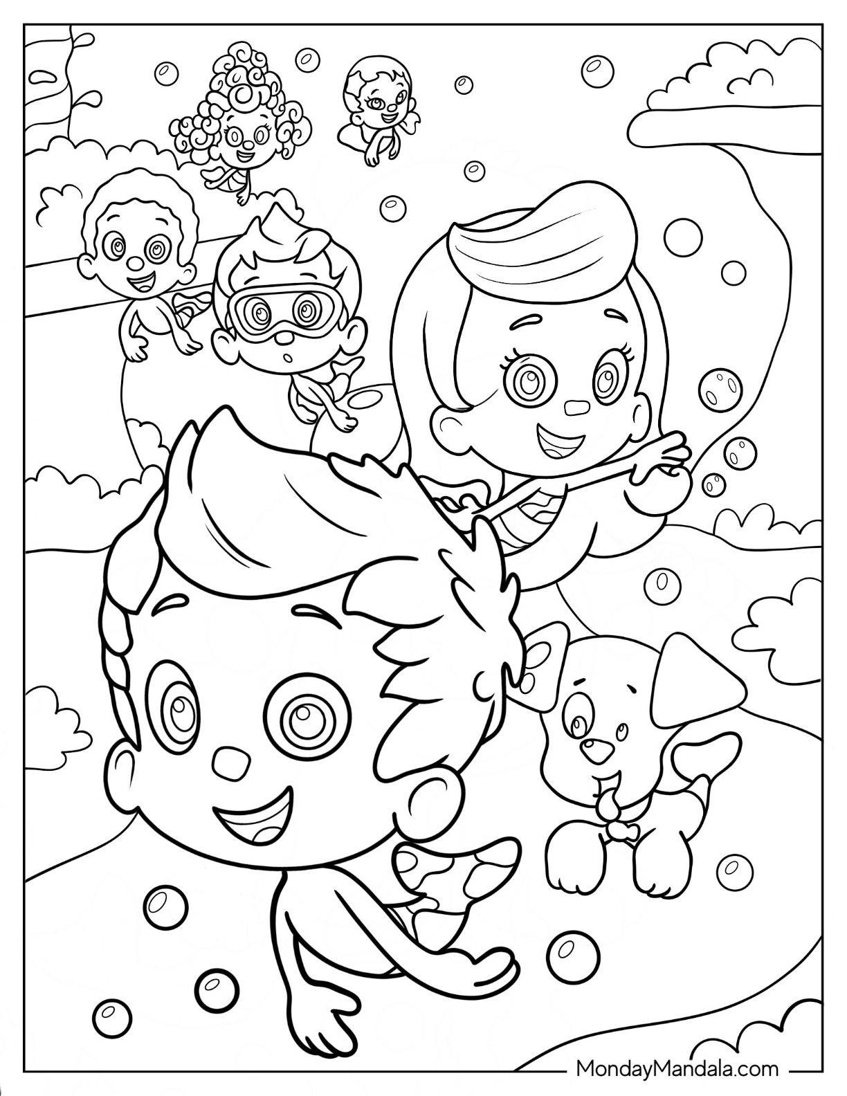 22 Bubble Guppies Coloring Pages Free PDF Printables 22 Bubble Guppies Coloring Pages Free PDF Printables