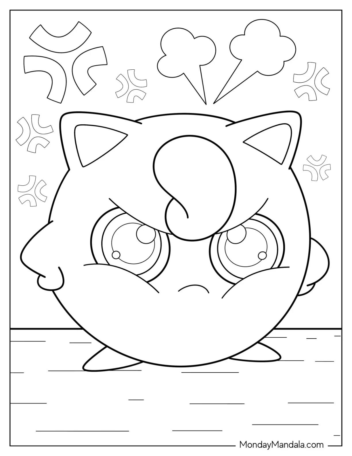 22 Jigglypuff Coloring Pages Free PDF Printables 22 Jigglypuff Coloring Pages Free PDF Printables