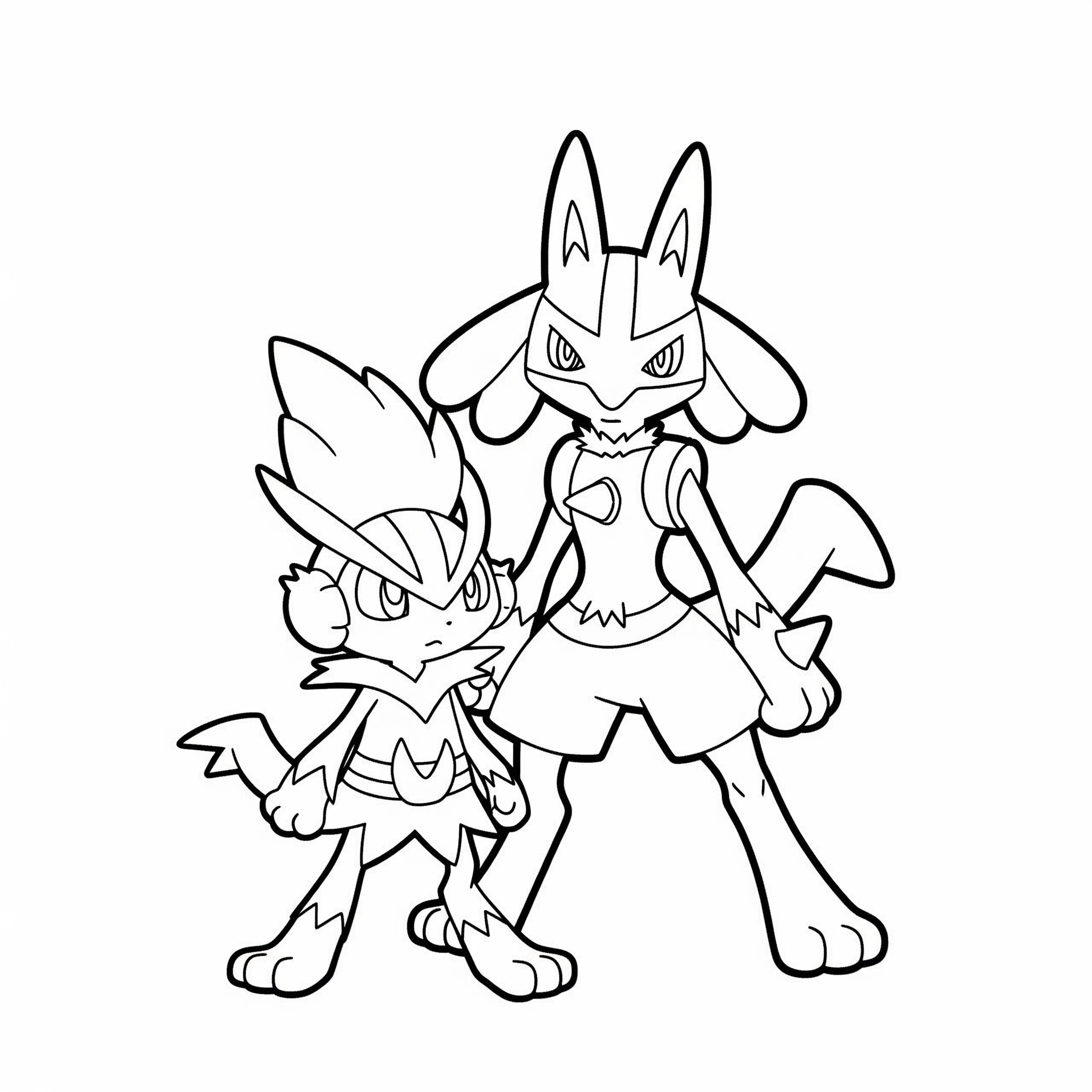 pokemon lucario coloring pages pokemon lucario coloring pages