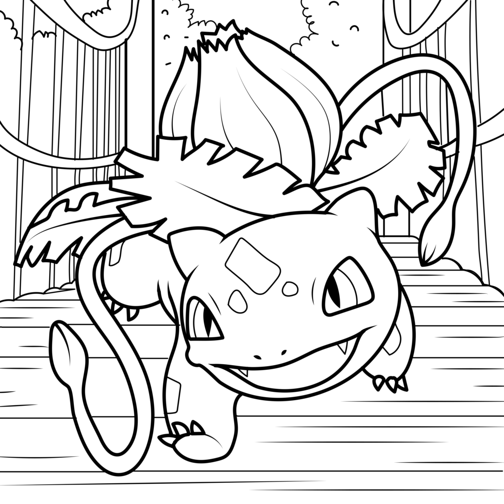 pokemon printing coloring pages
