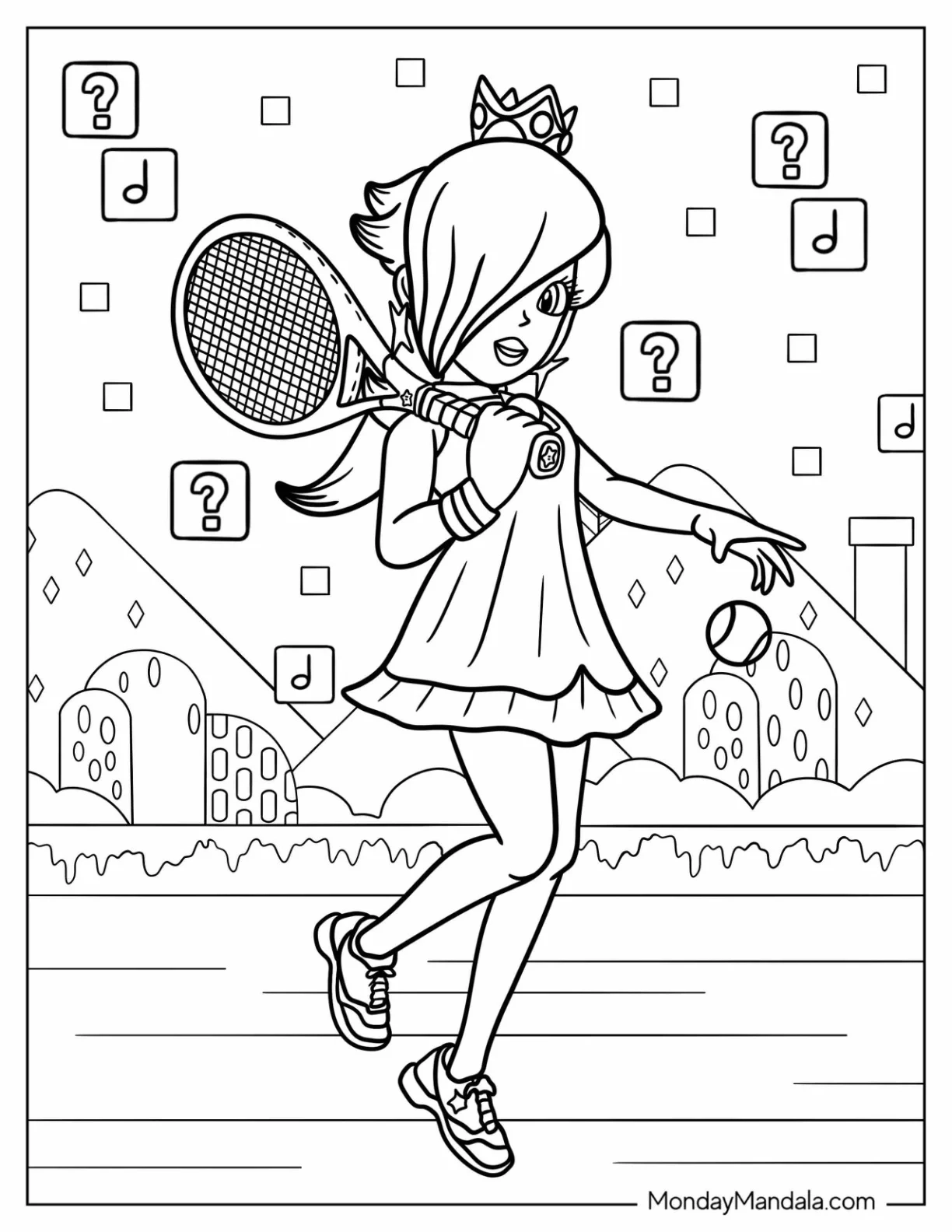 22 Rosalina Coloring Pages Free PDF Printables 