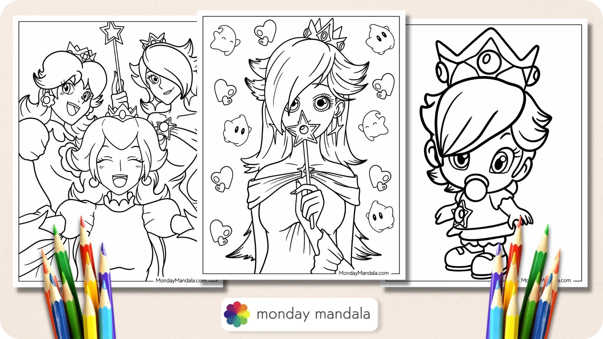 22 Rosalina Coloring Pages Free PDF Printables 