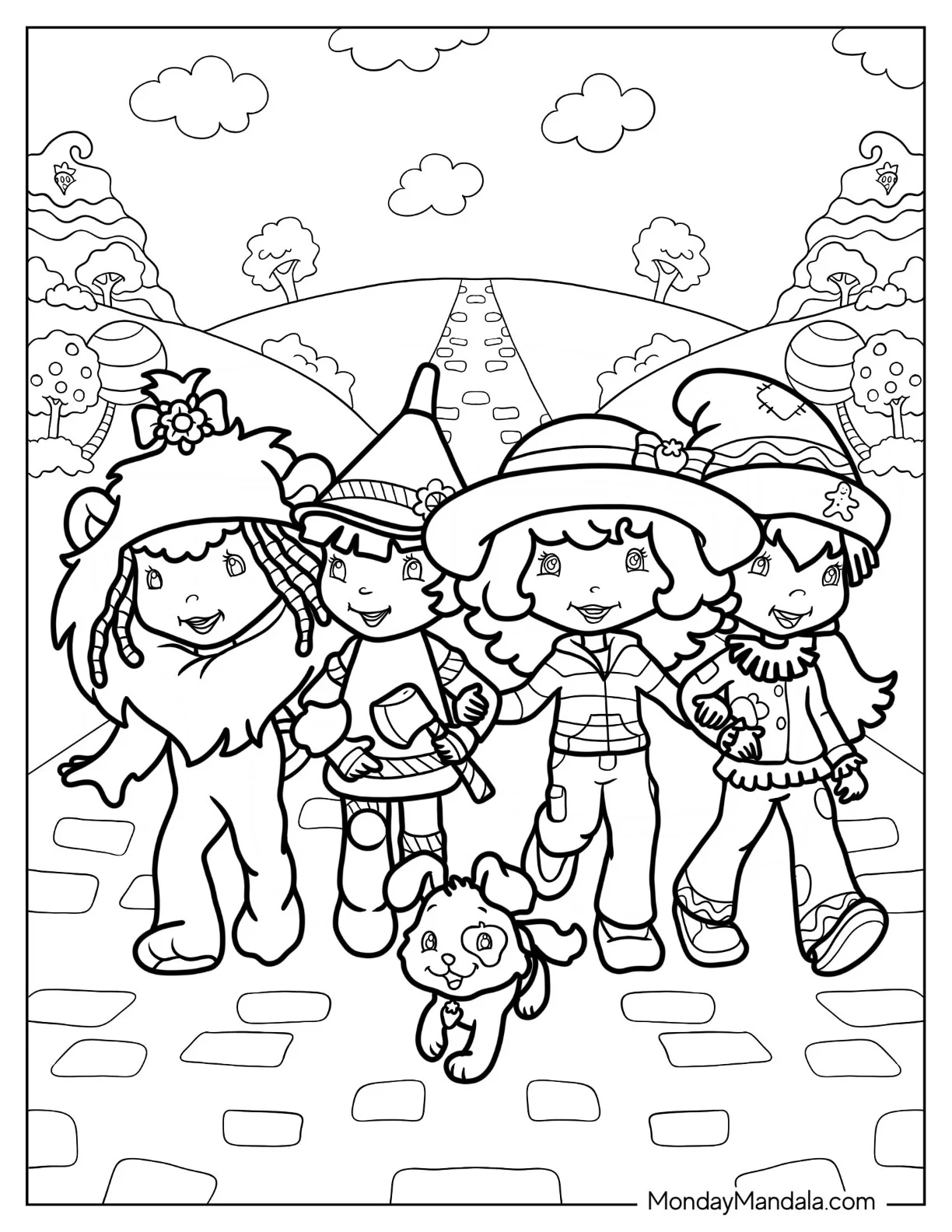 22 Strawberry Shortcake Coloring Pages Free PDF Printables 