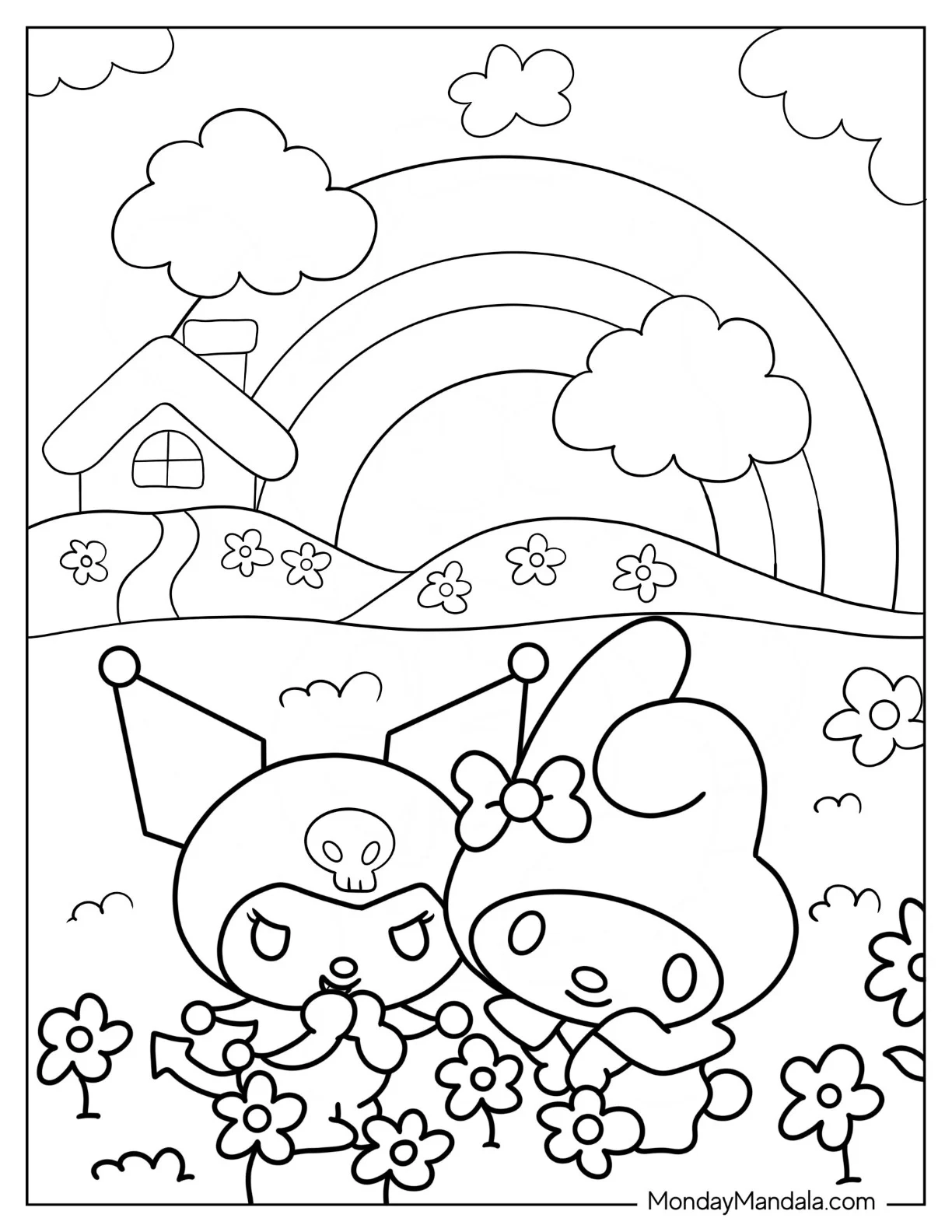 24 My Melody Coloring Pages Free PDF Printables 24 My Melody Coloring Pages Free PDF Printables