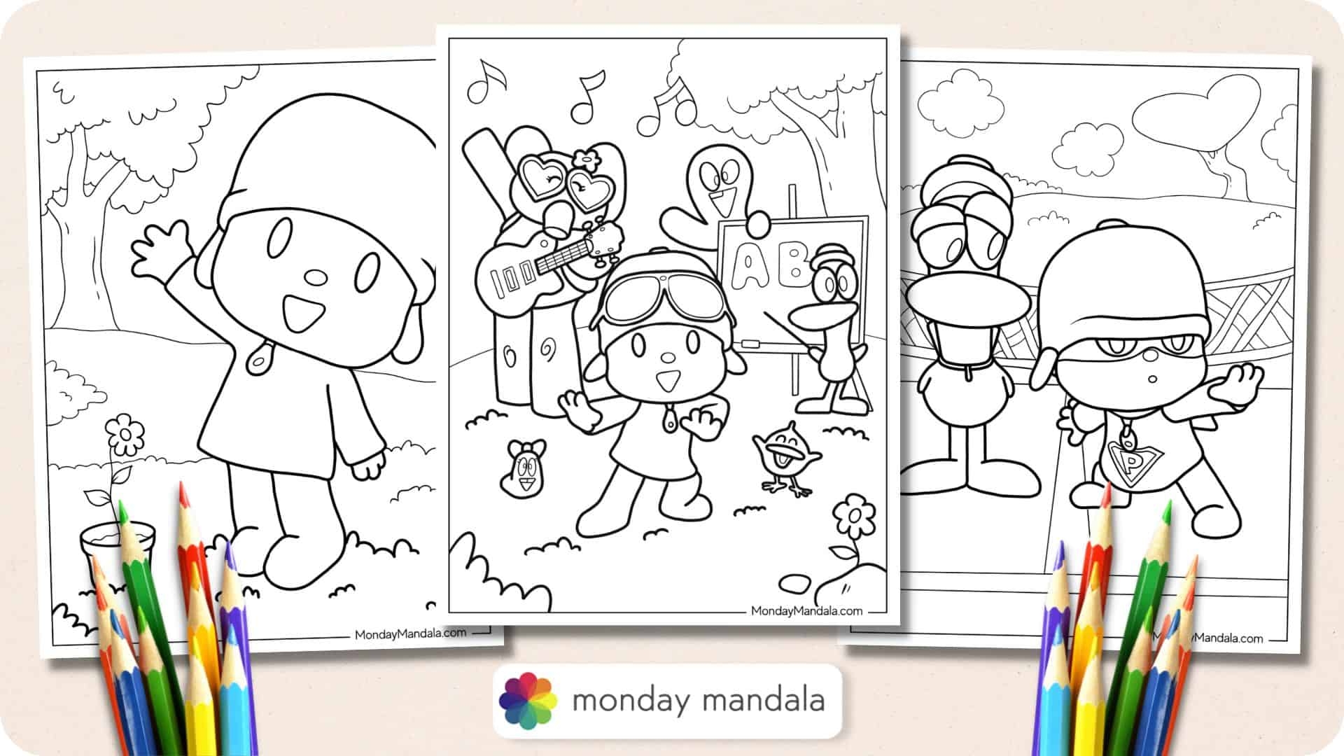 24 Pocoyo Coloring Pages Free PDF Printables 24 Pocoyo Coloring Pages Free PDF Printables