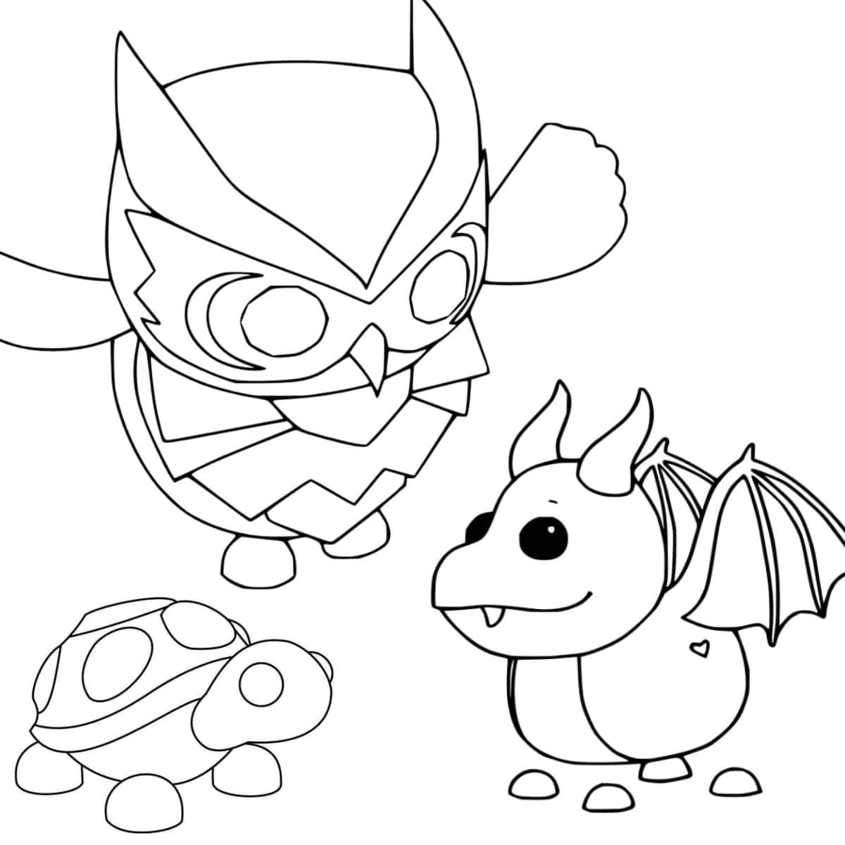 adopt me coloring pages