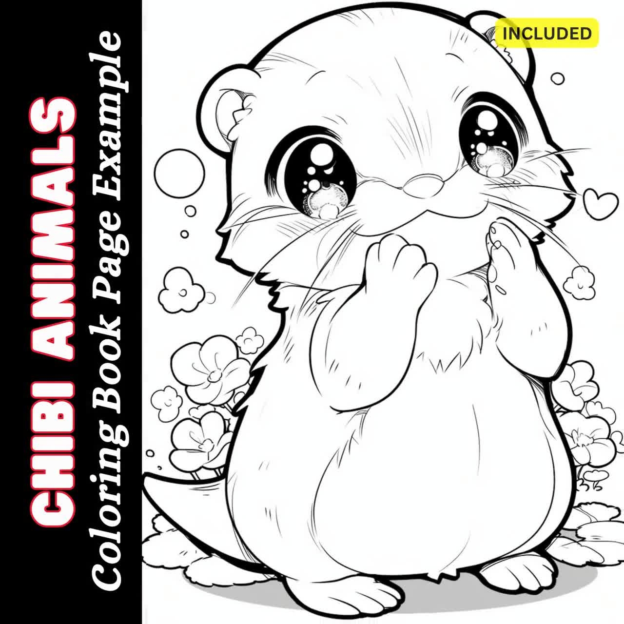 25 Chibi Animals Coloring Book Pages Therapeutic Reflective Calming Mindfulness Digital Art Instant Download Commercial Use Etsy 25 Chibi Animals Coloring Book Pages Therapeutic Reflective Calming Mindfulness Digital Art Instant Download Commercial Use Etsy