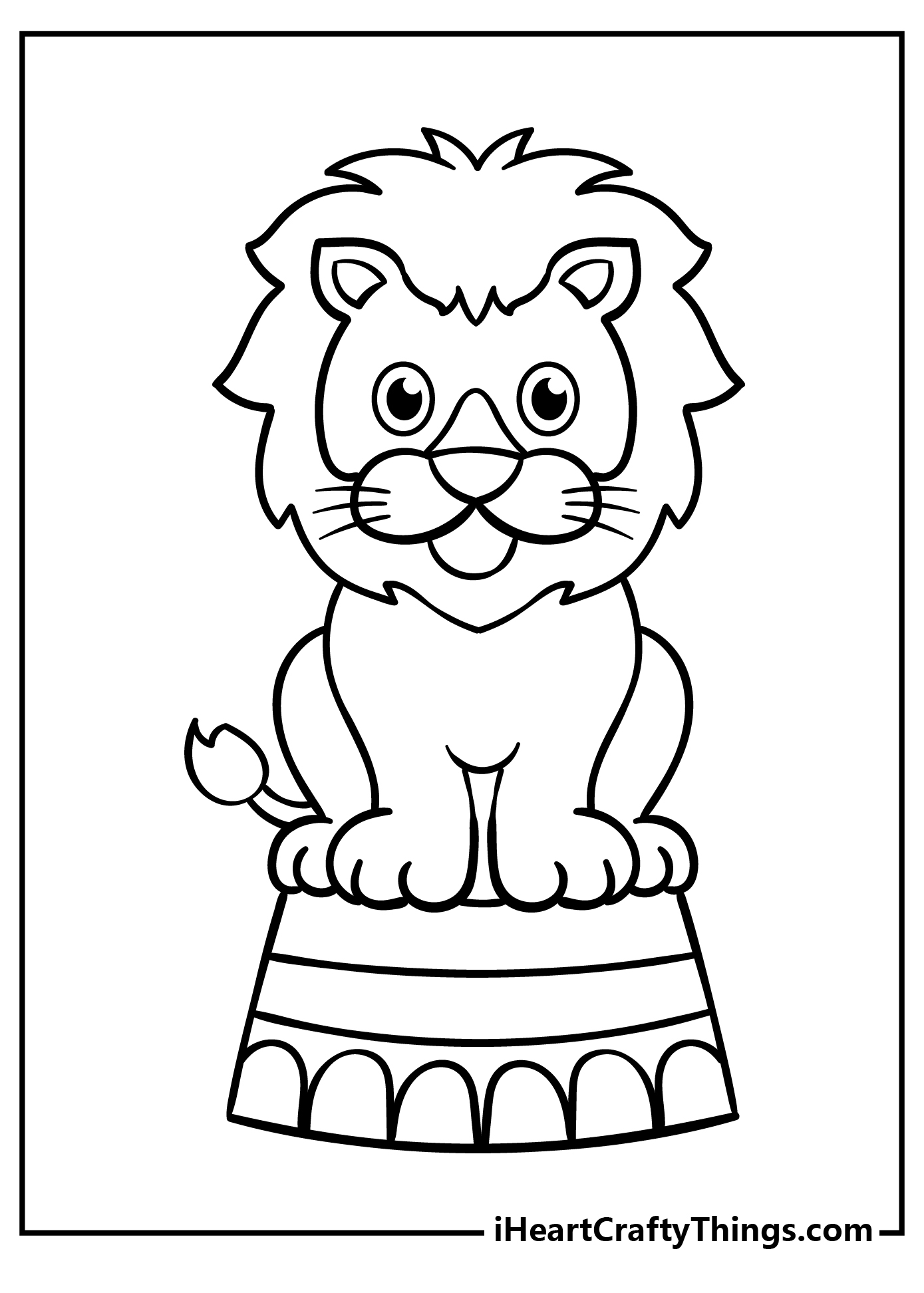 25 Circus Coloring Pages 100 Free Printables 