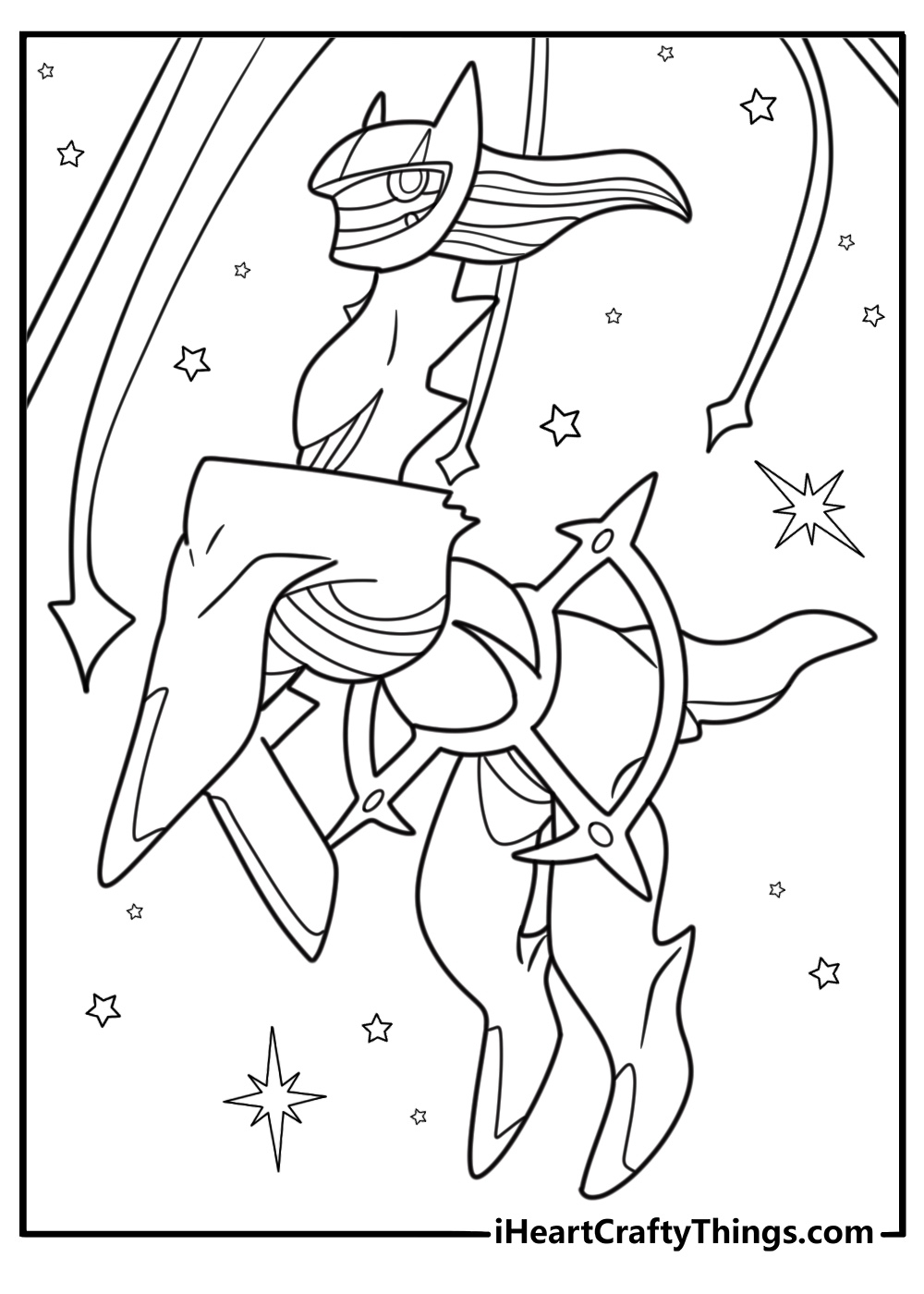 25 Free Arceus Coloring Pages For Kids