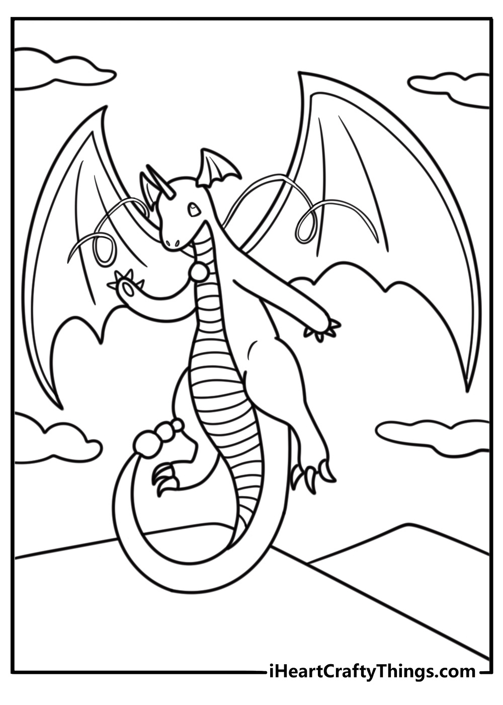 dragonite pokemon coloring pages