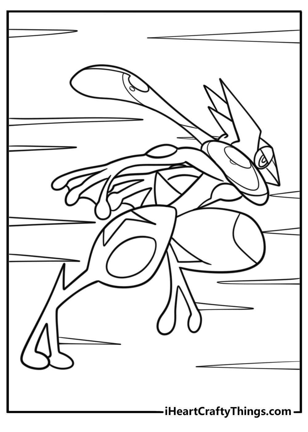 25 Free Greninja Coloring Pages For Kids