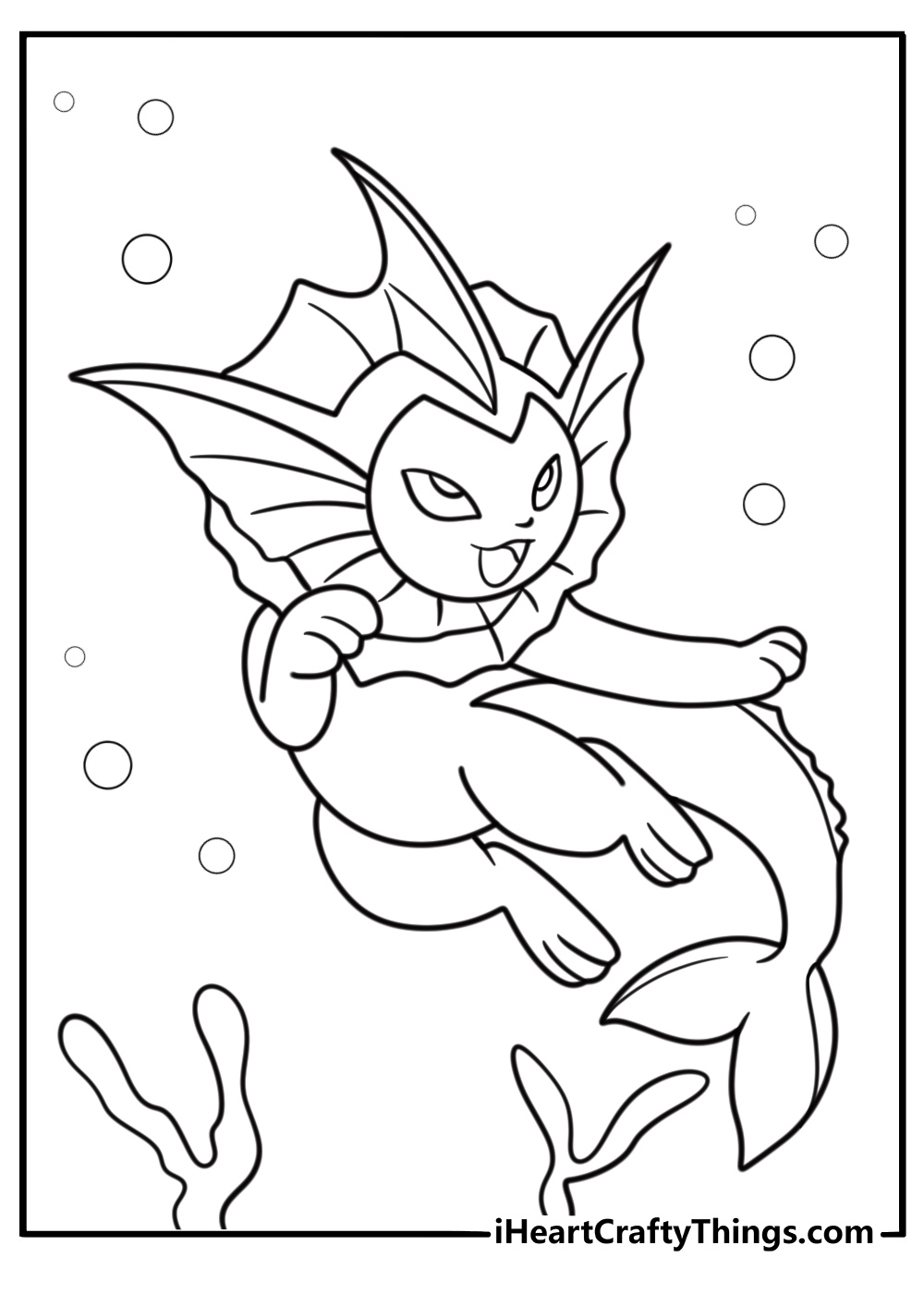 25 Free Vaporeon Coloring Pages For Kids 25 Free Vaporeon Coloring Pages For Kids
