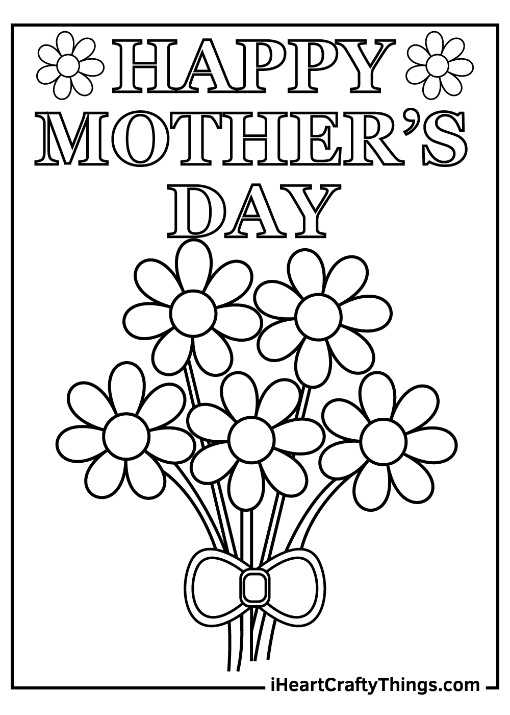 25 Mother s Day Coloring Pages 100 Free To Print PDFs 