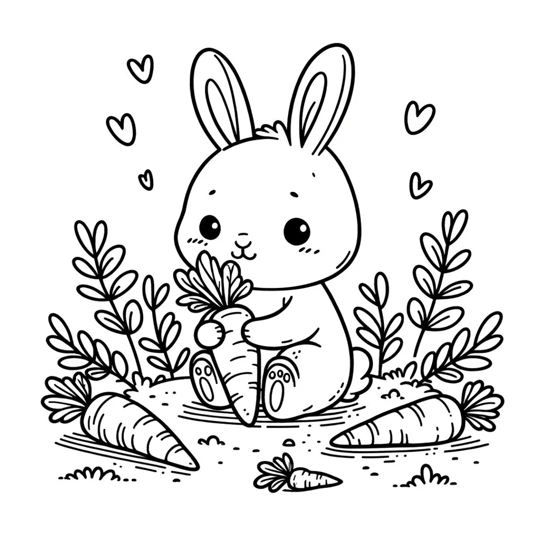 rabbit coloring pages printable rabbit coloring pages printable