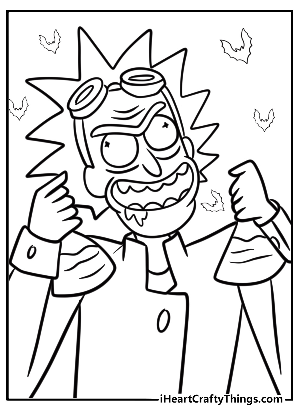 25 Rick And Morty Coloring Pages 100 Free PDF Printables 