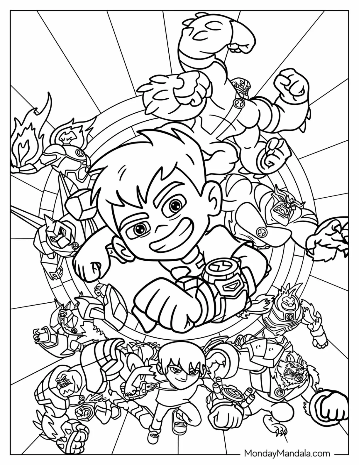 26 Ben 10 Coloring Pages Free PDF Printables 26 Ben 10 Coloring Pages Free PDF Printables