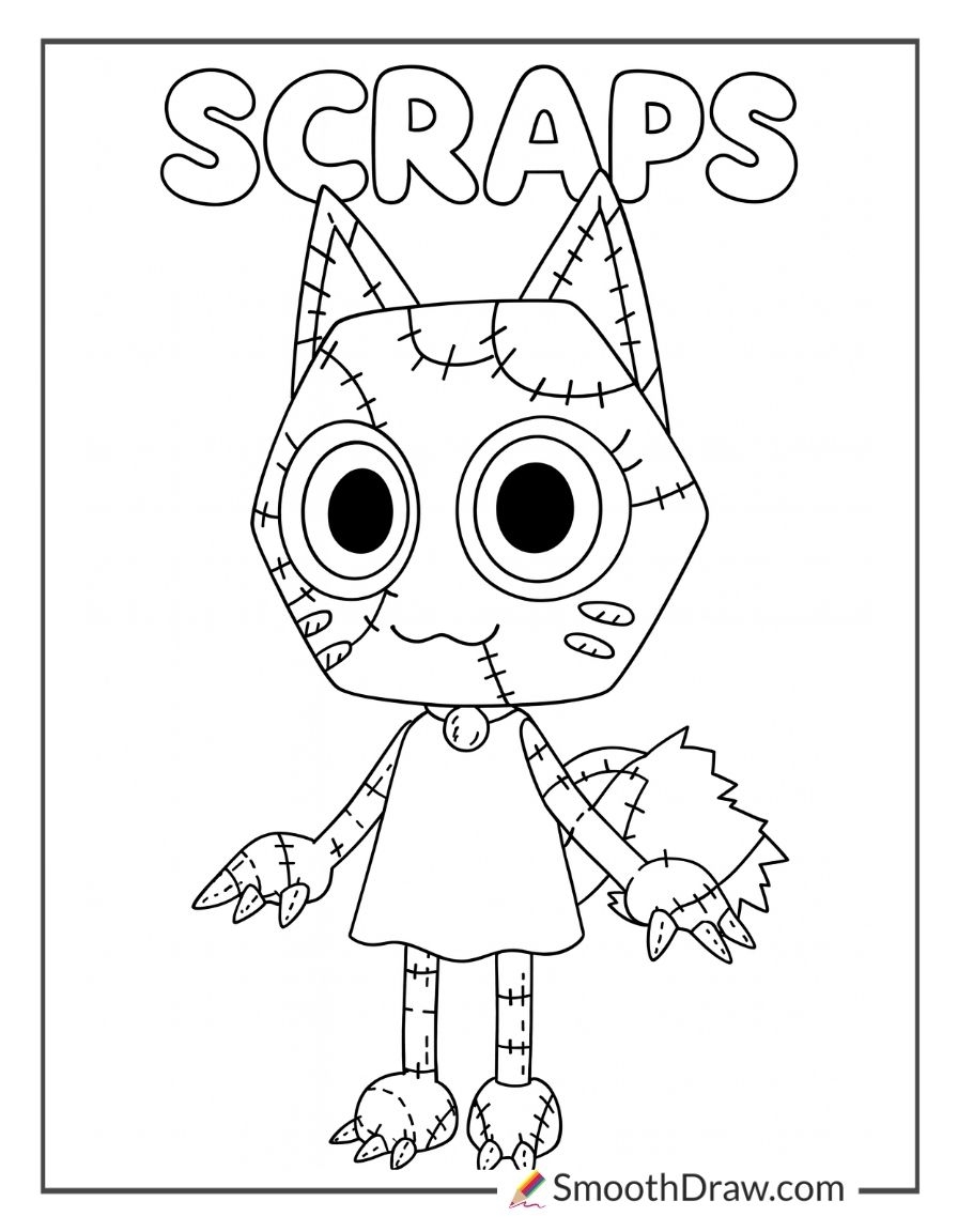 26 Dandy s World Coloring Pages Free Printable PDFs 