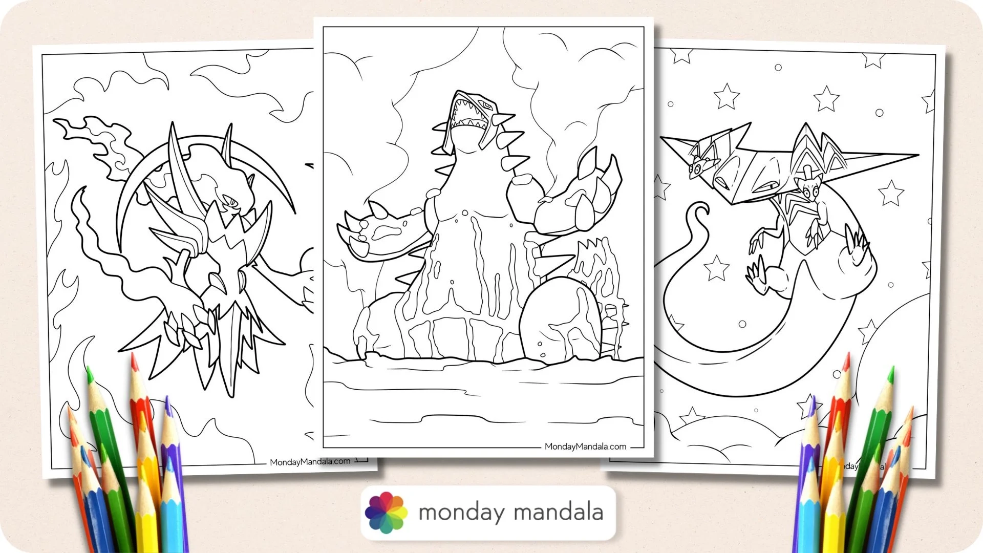 26 Legendary Pokemon Coloring Pages Free PDF Printables 