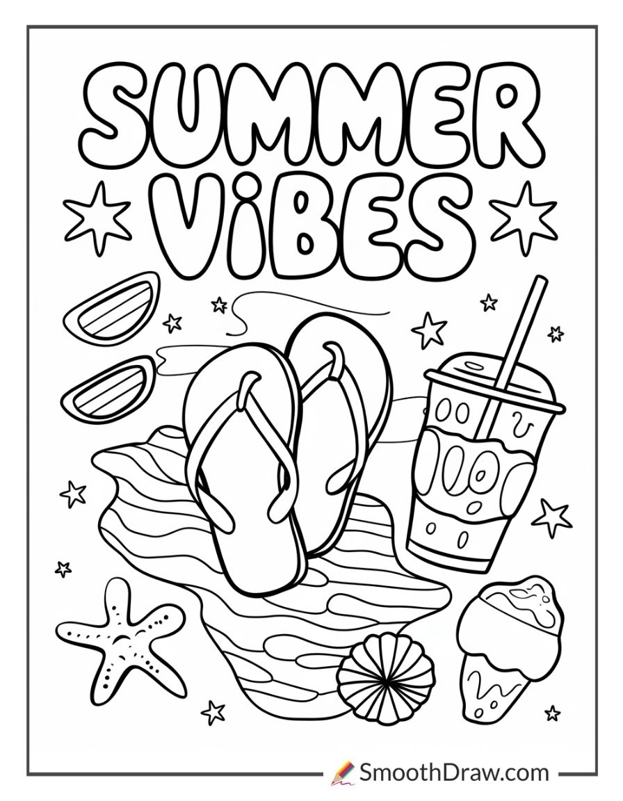 summer coloring sheets printable summer coloring sheets printable