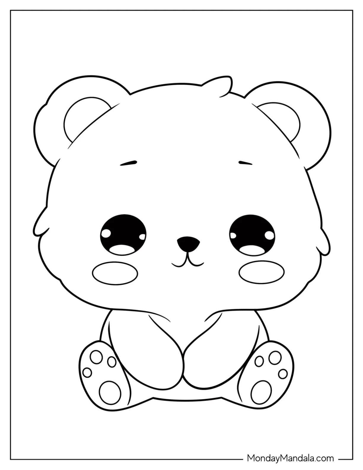 30 Bear Coloring Pages Free PDF Printables 30 Bear Coloring Pages Free PDF Printables