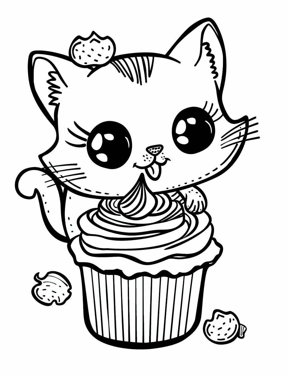 30 Cute Cat Coloring Pages My Coloring Zone 30 Cute Cat Coloring Pages My Coloring Zone