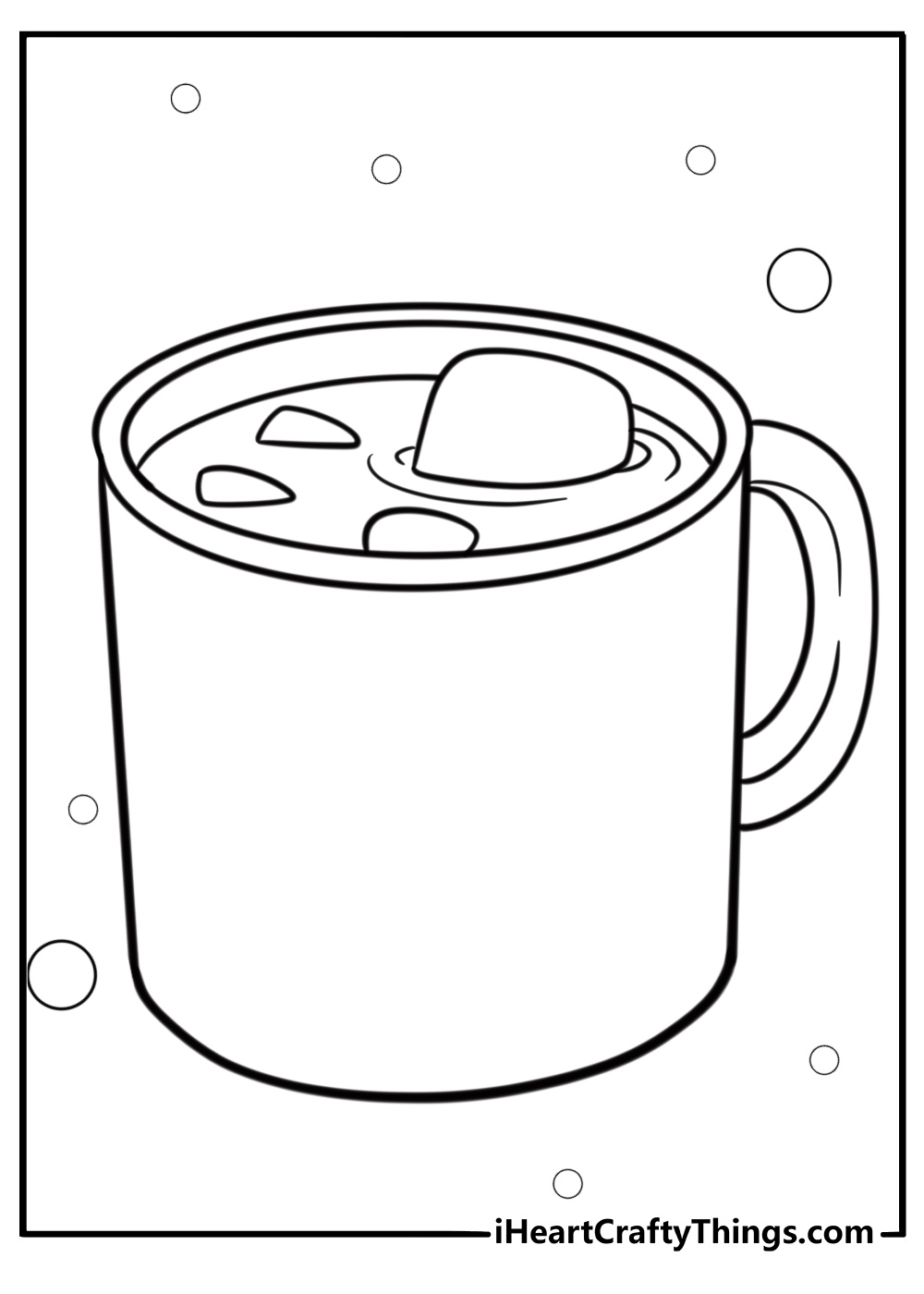 30 Hot Chocolate Coloring Pages Free Printables For Kids 