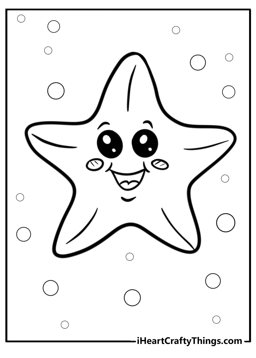 31 Free Starfish Coloring Pages Easy PDF Printables 