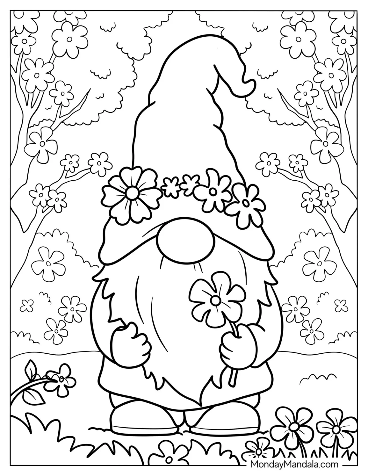 coloring pages of gnomes coloring pages of gnomes