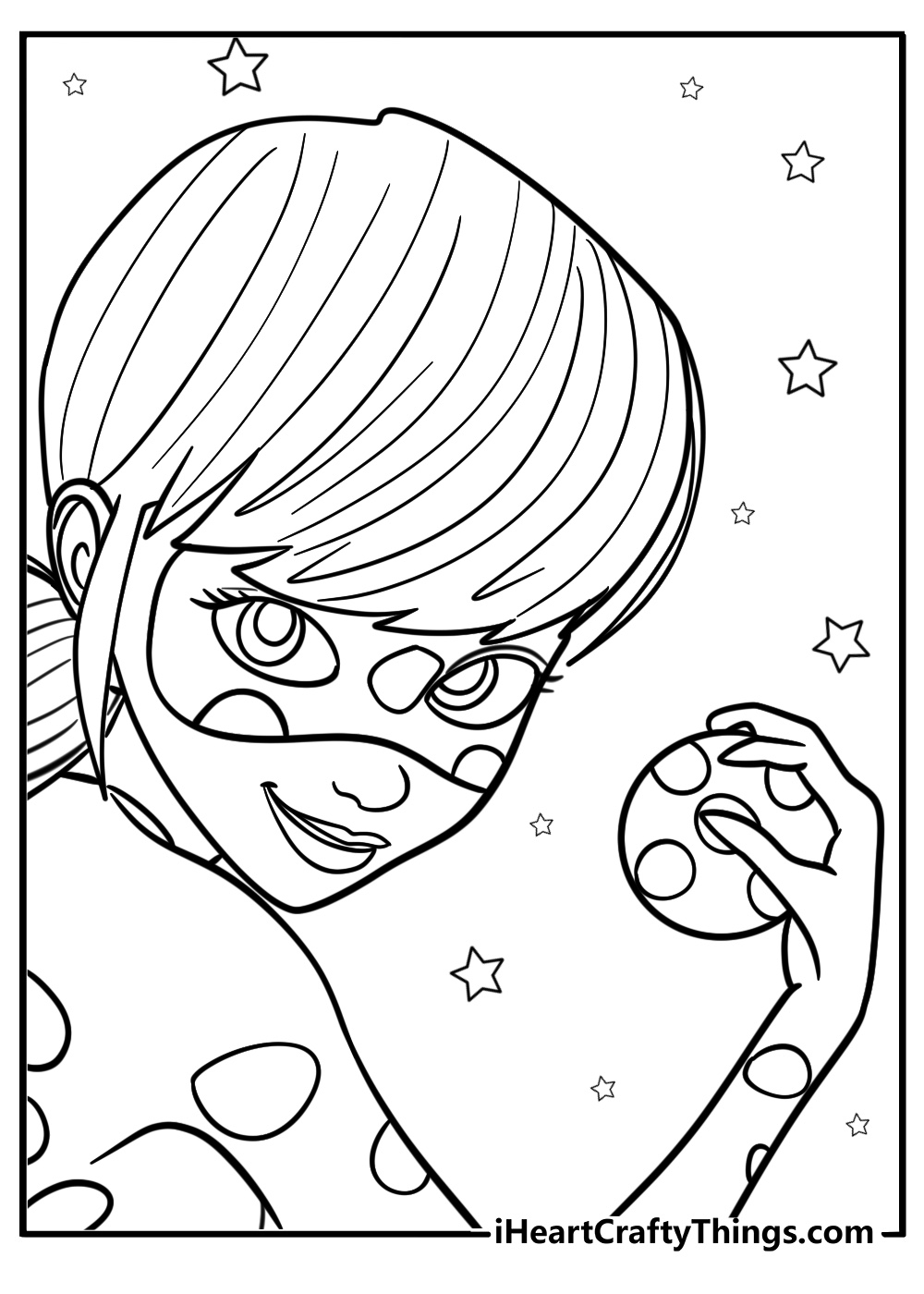 miraculous ladybug coloring pages