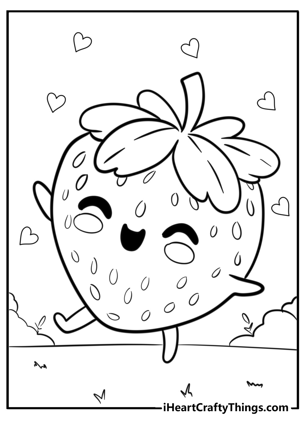 32 Strawberry Coloring Pages Free PDF Printables For Kids 32 Strawberry Coloring Pages Free PDF Printables For Kids