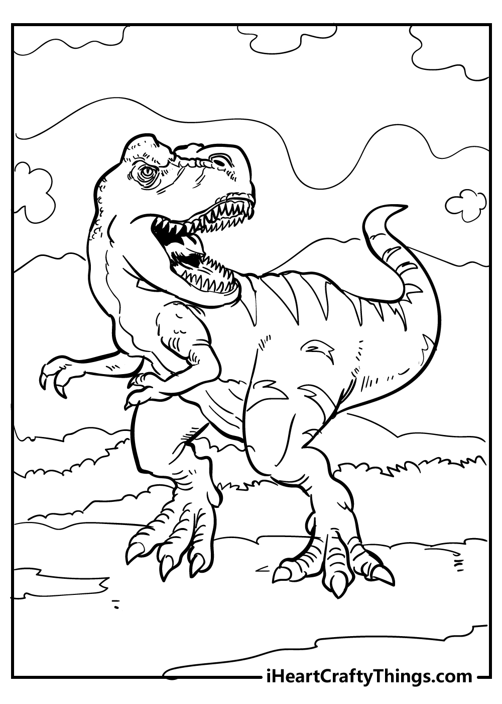 32 Tyrannosaurus Coloring Pages 100 Free Printables 32 Tyrannosaurus Coloring Pages 100 Free Printables