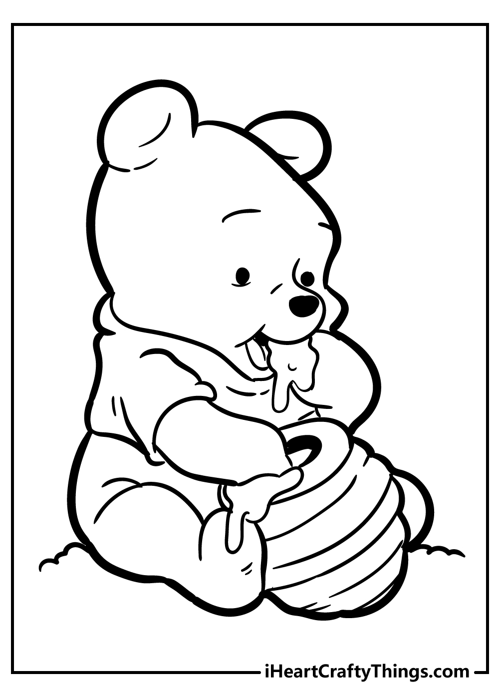 35 Free Winnie The Pooh Coloring Pages Easy PDF Printables 