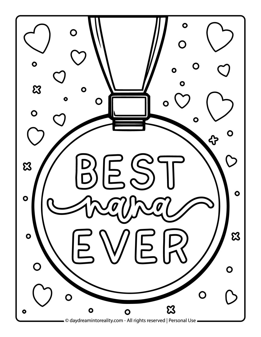 mother's day coloring pages